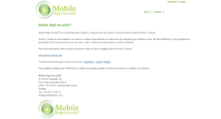 Desktop Screenshot of mobilehighsec.com